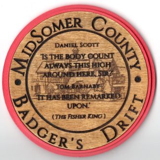 Midsomer Murders Wood Coasters